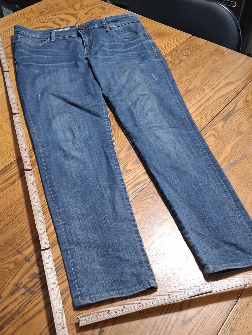 KUT FROM THE KLOTH  Jeans Womens 8 BLUE MIA Preowned Toothpick Skinny